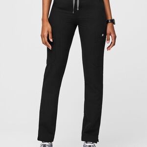 Figs YOLA black Scrub Pants -